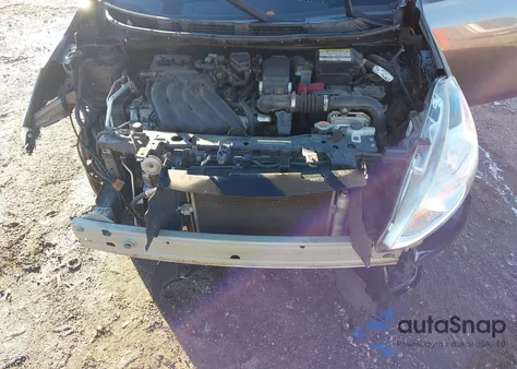 2017 Nissan Versa 1.6 S+ z USA, uszkodzony, nr VIN 3N1CN7APXHL823555